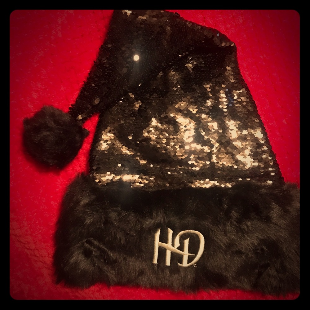 Harley Davidson Santa Hat